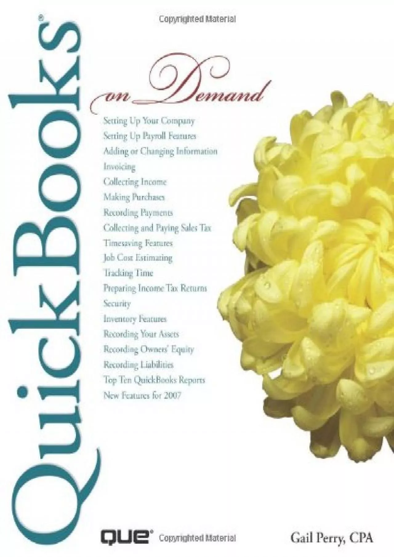 PDF-(DOWNLOAD)-QuickBooks 2007 on Demand