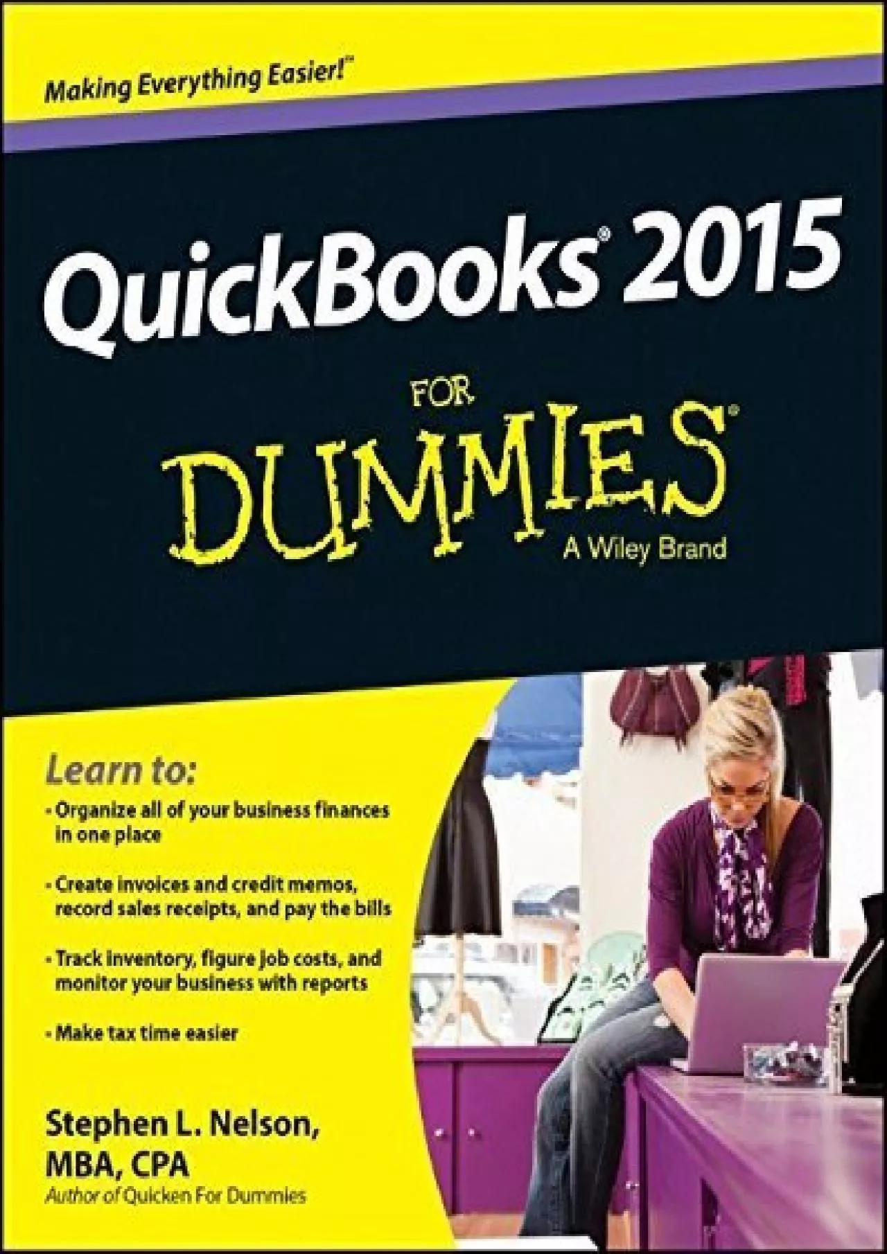 PDF-(BOOK)-QuickBooks 2015 For Dummies by Nelson, Stephen L. (2014) Paperback