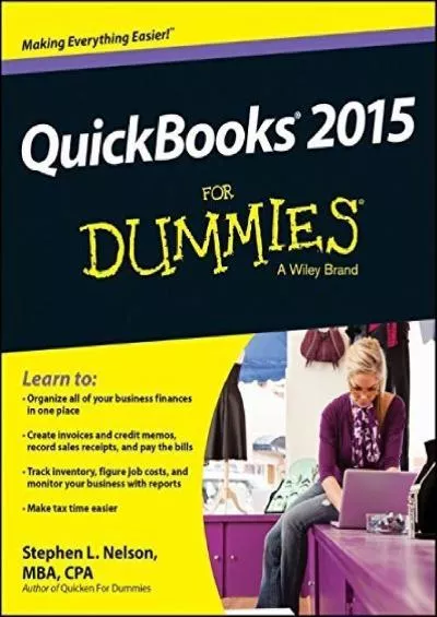 (BOOK)-QuickBooks 2015 For Dummies by Nelson, Stephen L. (2014) Paperback