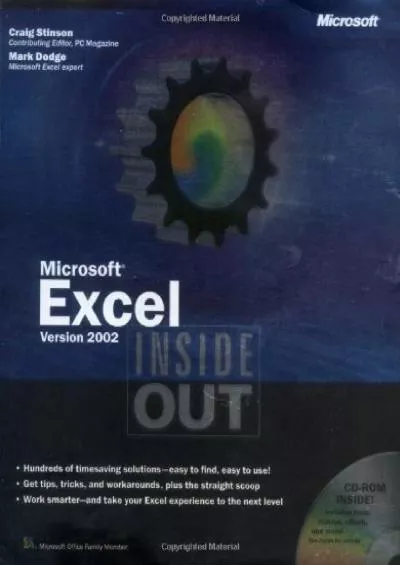 (DOWNLOAD)-Microsoft Excel Version 2002 Inside Out
