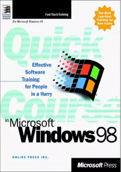 (BOOK)-Quick Course in Microsoft Windows 98