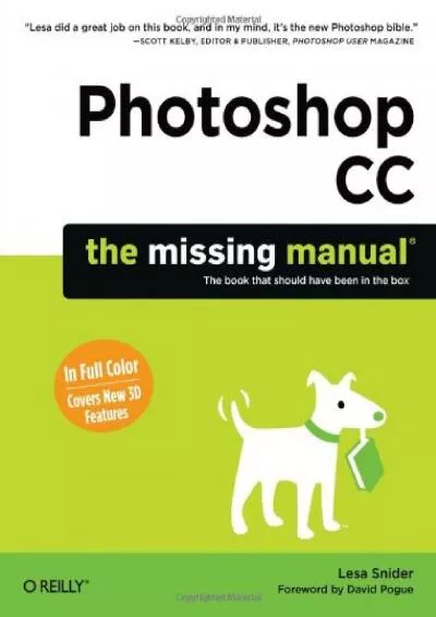 (EBOOK)-Photoshop CC: The Missing Manual