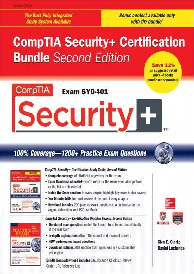 [PDF]-CompTIA Security+ Certification Bundle, Second Edition (Exam SY0-401) (Certification Press)
