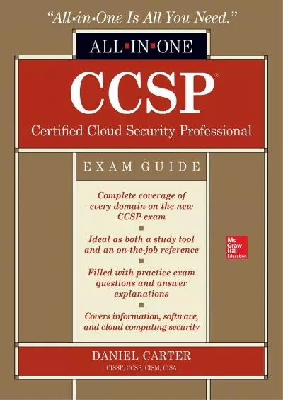 [eBOOK]-CCSP Certified Cloud Security Professional All-in-One Exam Guide