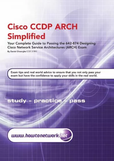 [FREE]-Cisco CCDP ARCH Simplified