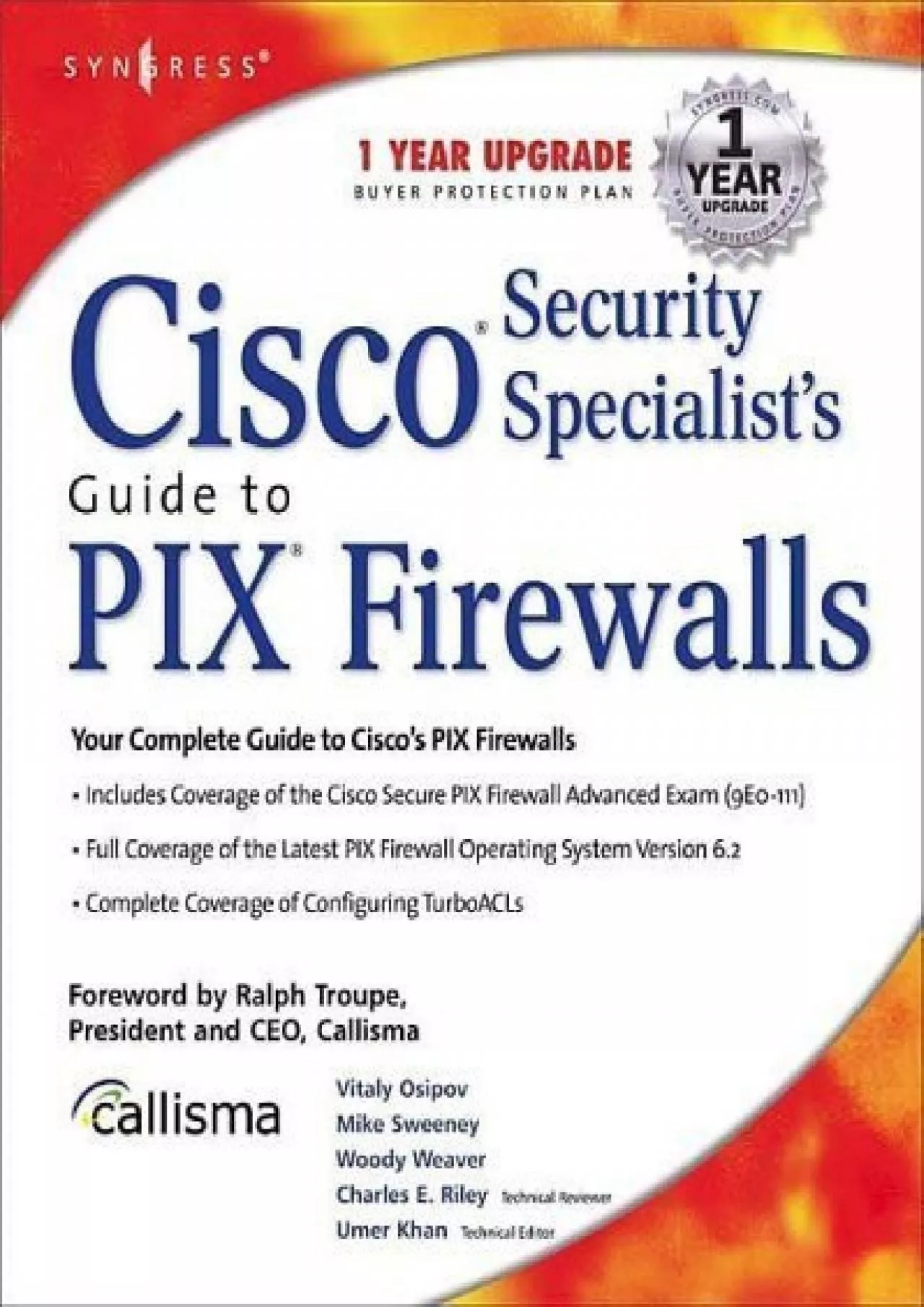 PDF-[BEST]-Cisco Security Specialists Guide to PIX Firewall