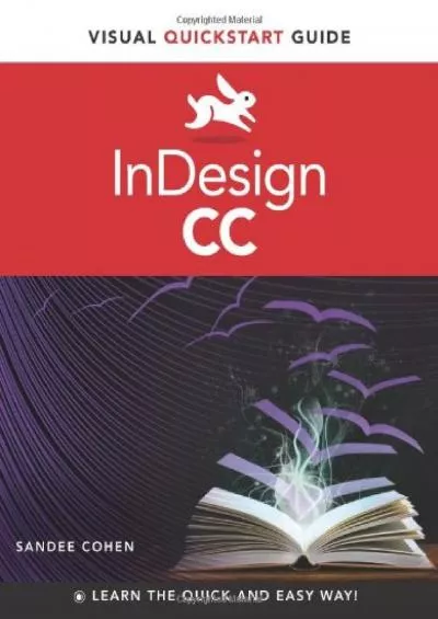 (BOOS)-InDesign CC: For Windows and MacIntosh (Visual Quickstart Guides)