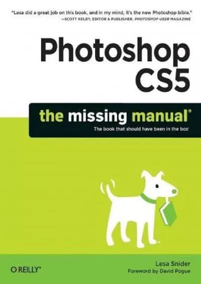 (BOOK)-Photoshop CS5: The Missing Manual