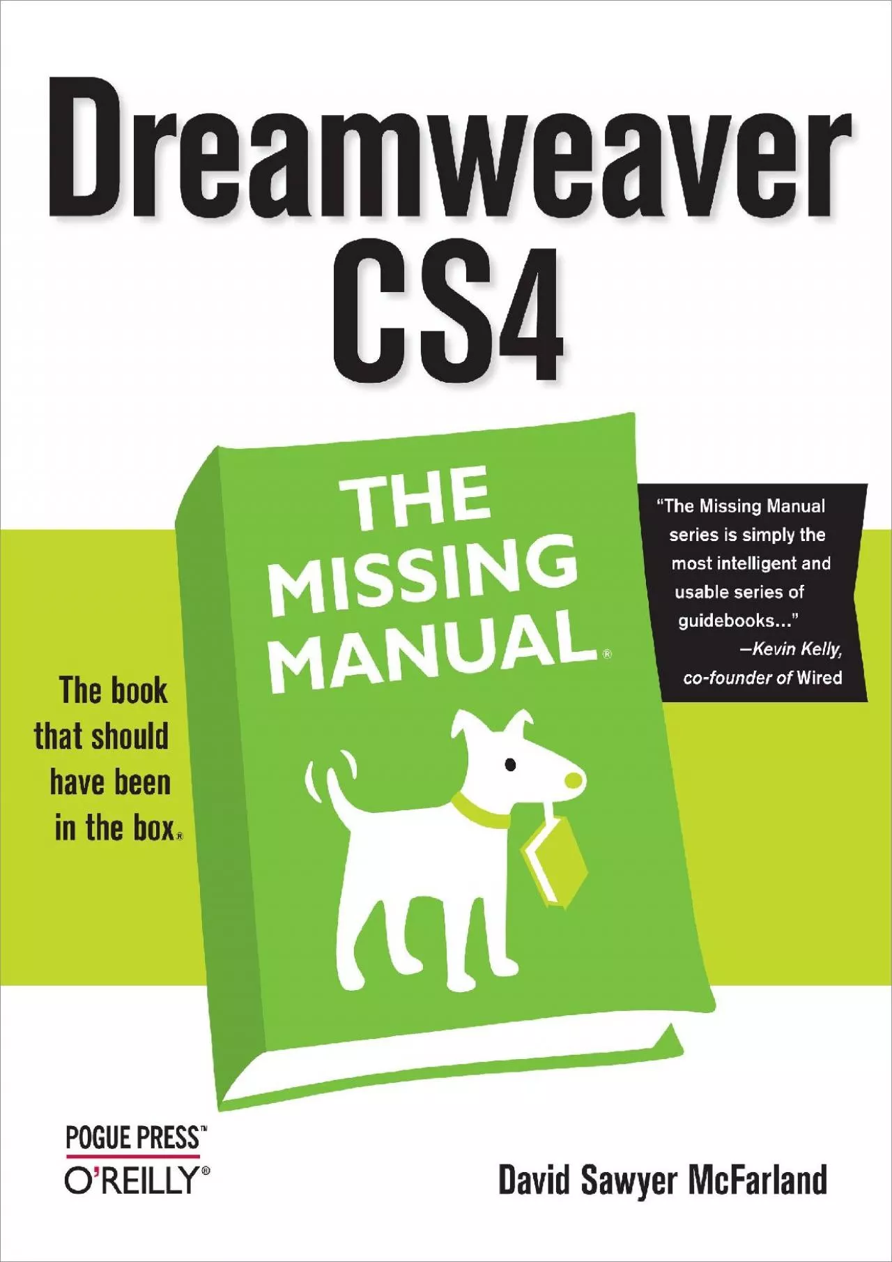 PDF-(READ)-Dreamweaver CS4: The Missing Manual (Missing Manuals)