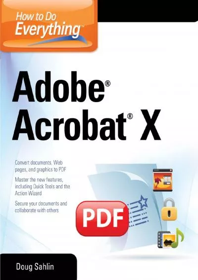 (DOWNLOAD)-How to Do Everything Adobe Acrobat X