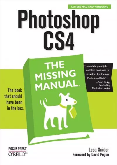 (EBOOK)-Photoshop CS4: The Missing Manual