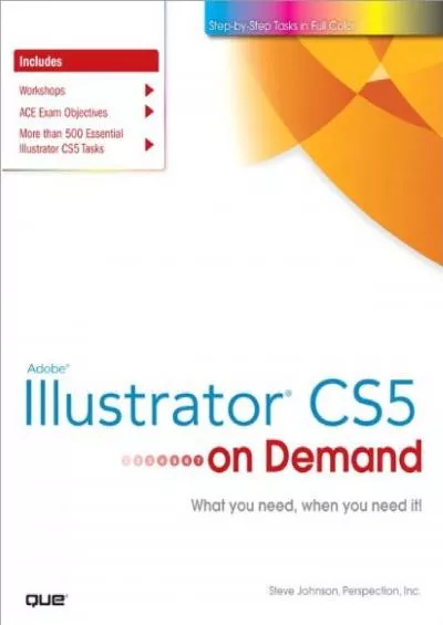 (BOOK)-Adobe Illustrator CS5 on Demand