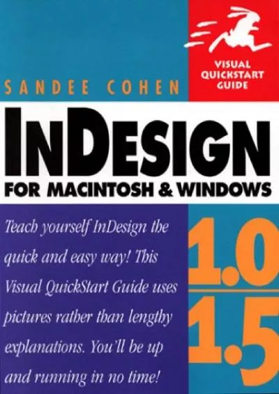 (READ)-InDesign 1.0/1.5 for Macintosh and Windows (Visual QuickStart Guide)