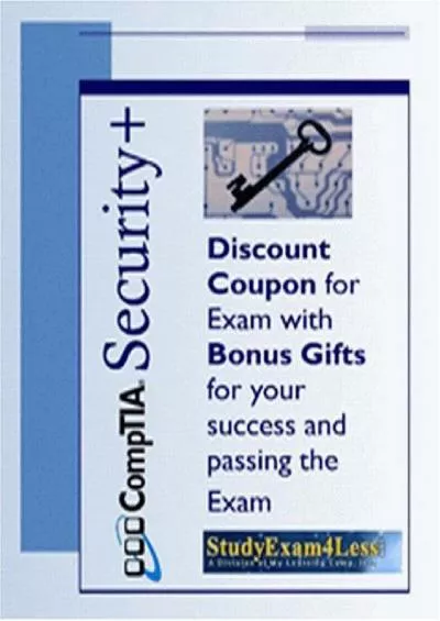 [READING BOOK]-CompTIA Security+ Exam Coupon + CompTIA Security+ SY0-101 Practice Test