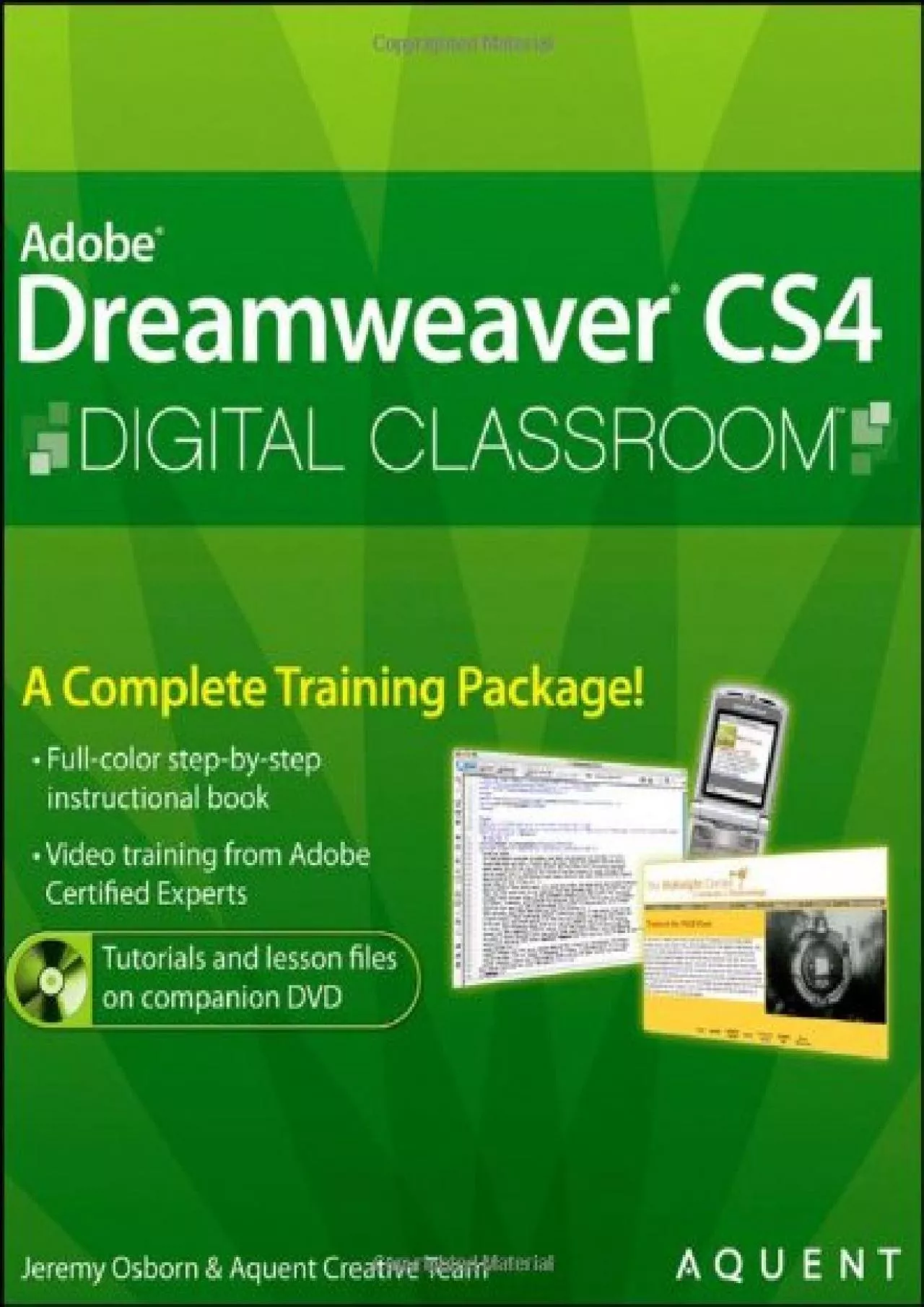 PDF-(BOOK)-Dreamweaver CS4 Digital Classroom, (Book and Video Training)