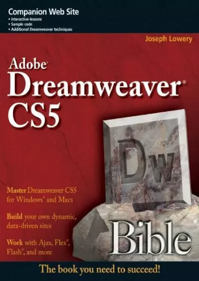 (READ)-Adobe Dreamweaver CS5 Bible