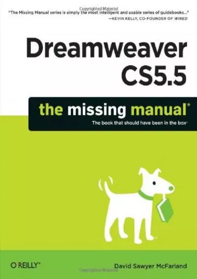 (BOOS)-Dreamweaver CS5.5: The Missing Manual