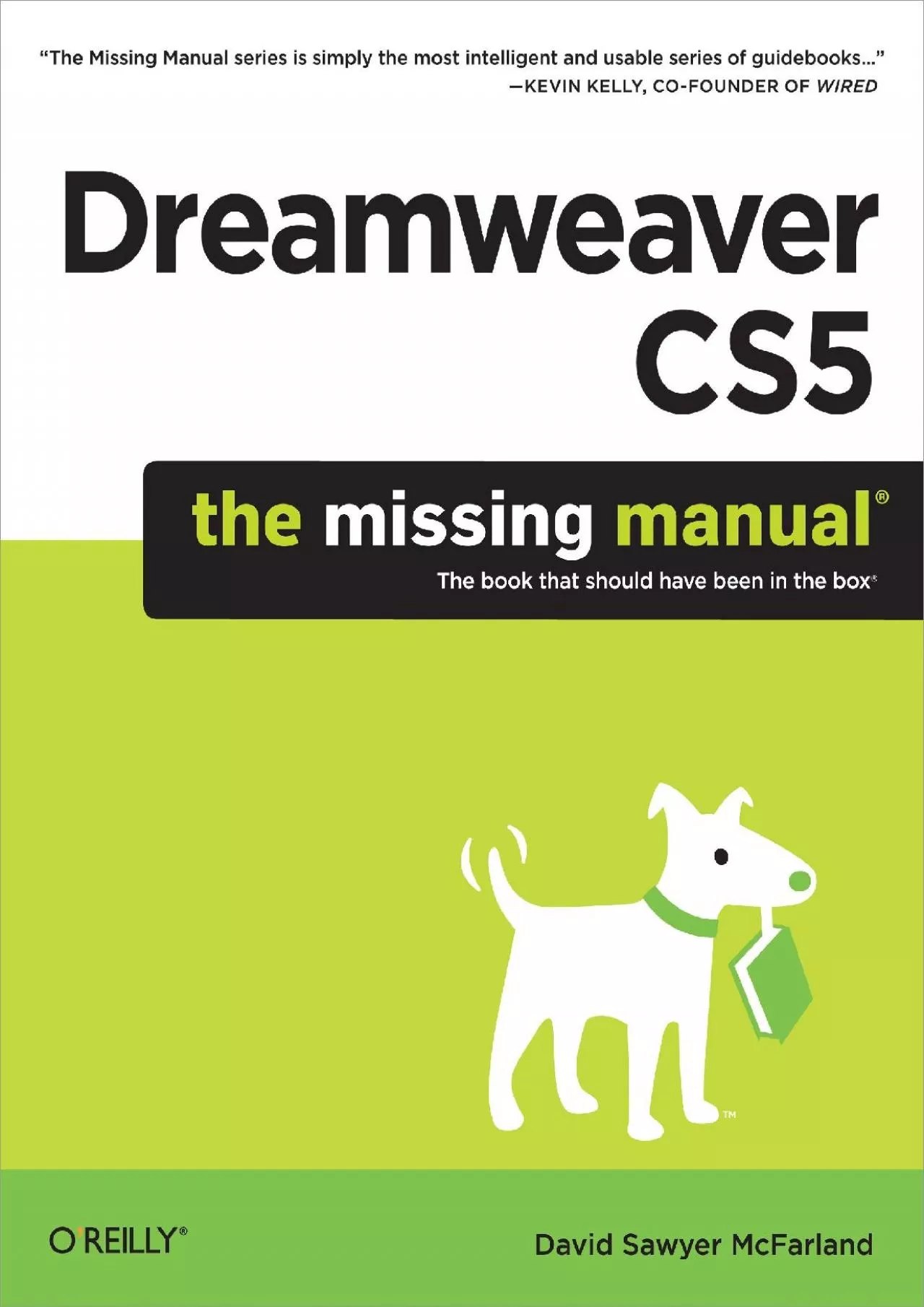 PDF-(BOOK)-Dreamweaver CS5: The Missing Manual