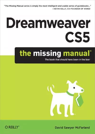(BOOK)-Dreamweaver CS5: The Missing Manual