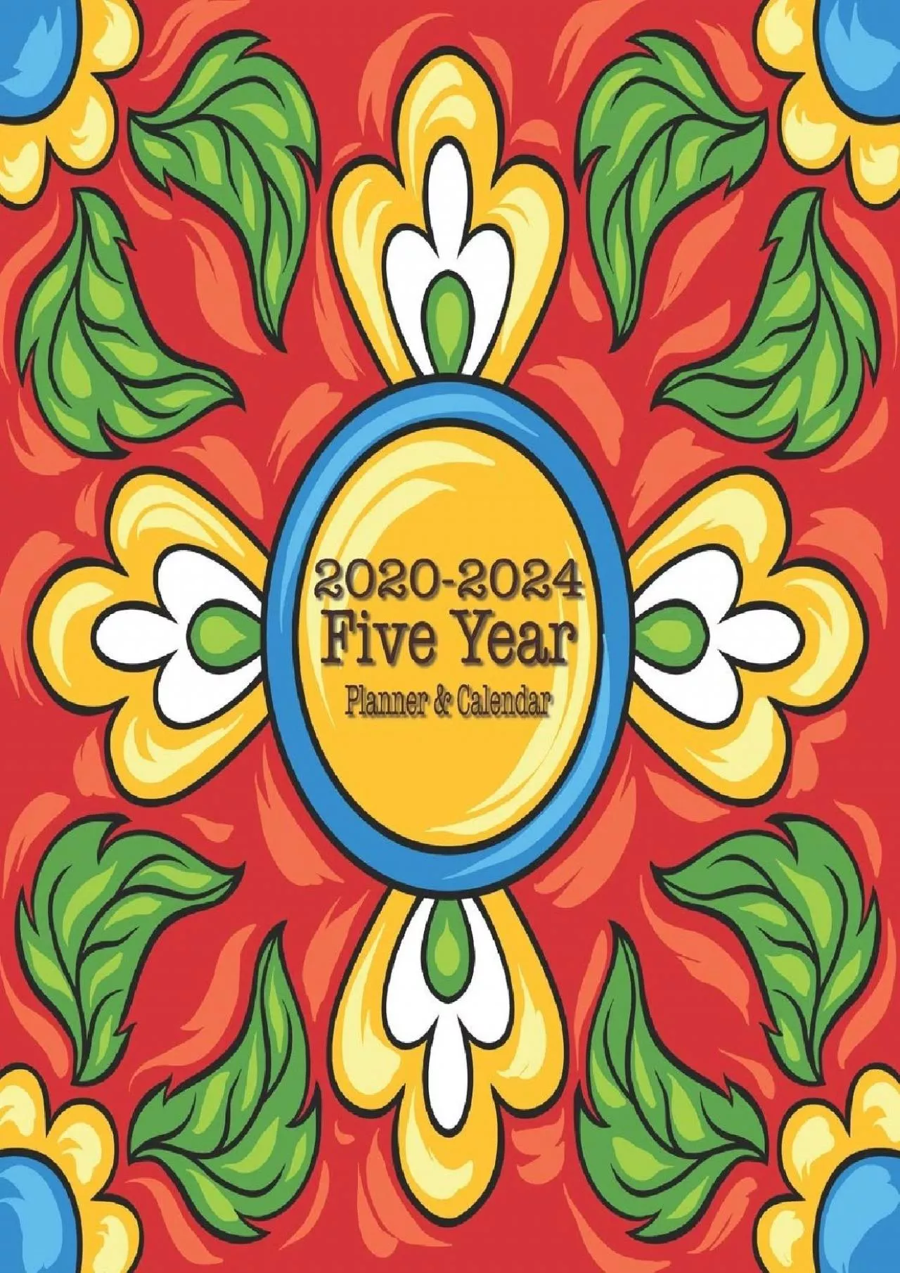 (BOOS)-Five Year Planner & Calendar: Large Long-Term 60 Monthly Agenda Organizer Bold