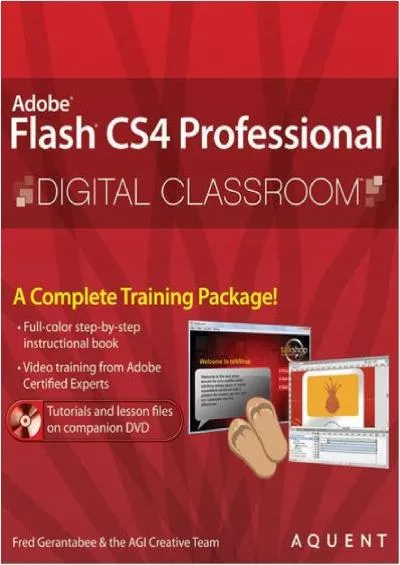 (BOOK)-Flash CS4 Professional Digital Classroom, (Book and Video Training)