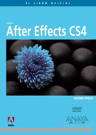 (BOOS)-After Effects CS4 (Medios digitales y creatividad/ Digital Media and Creativity)