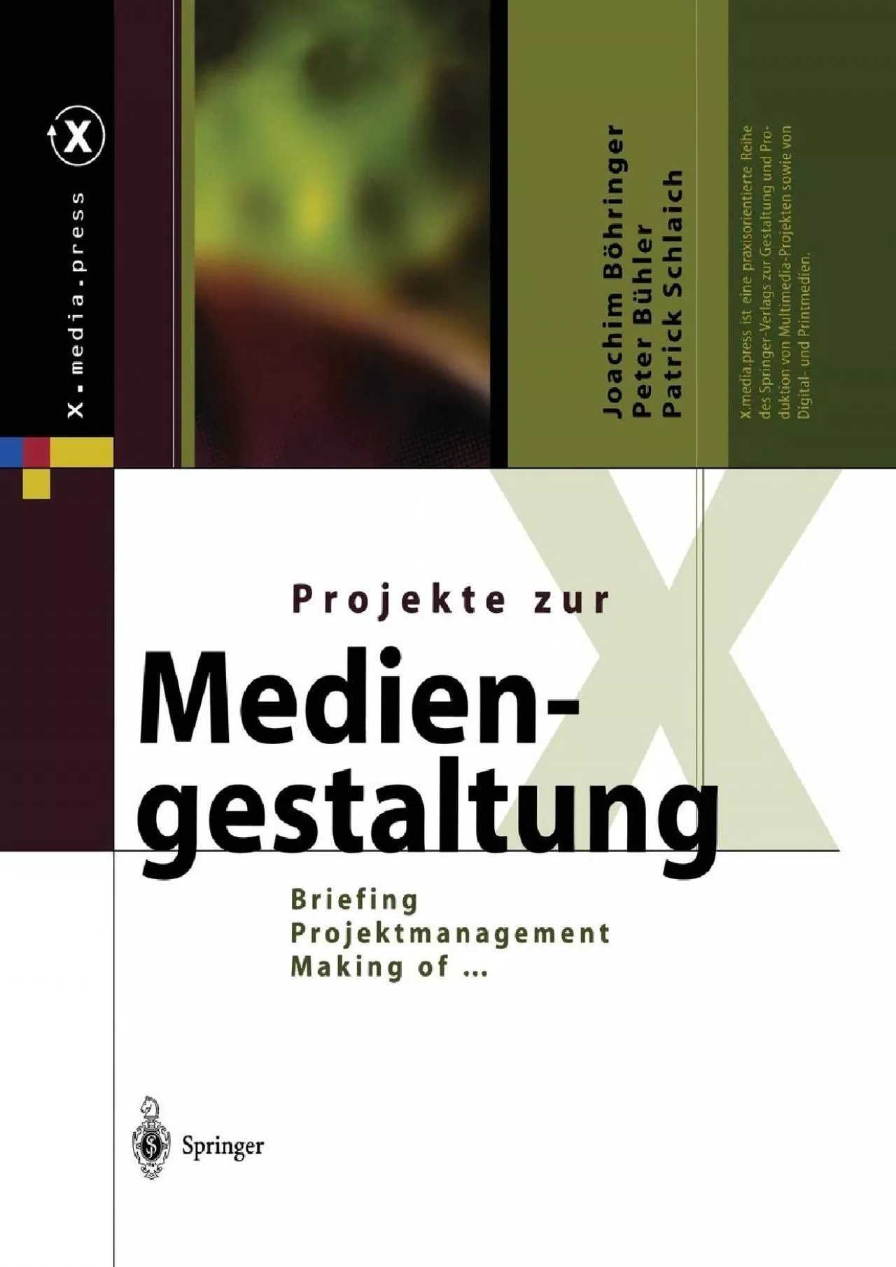 PDF-(BOOS)-Projekte zur Mediengestaltung: Briefing, Projektmanagement, Making of … (X.media.press)