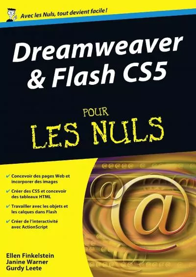 (READ)-Dreamweaver et Flash CS5 Megapoche Pour les nuls (Mégapoche pour les nuls) (French Edition)