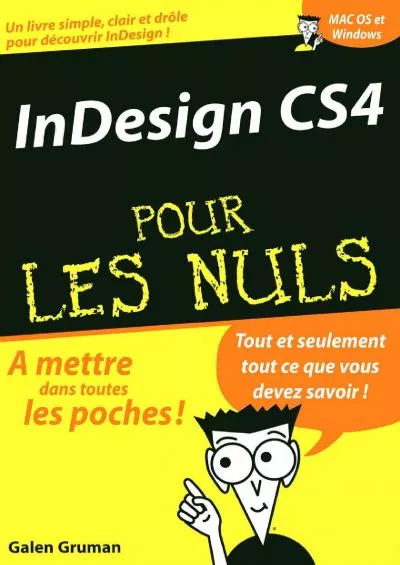 (BOOK)-InDesign CS4 Poche Pour les nuls (French Edition)