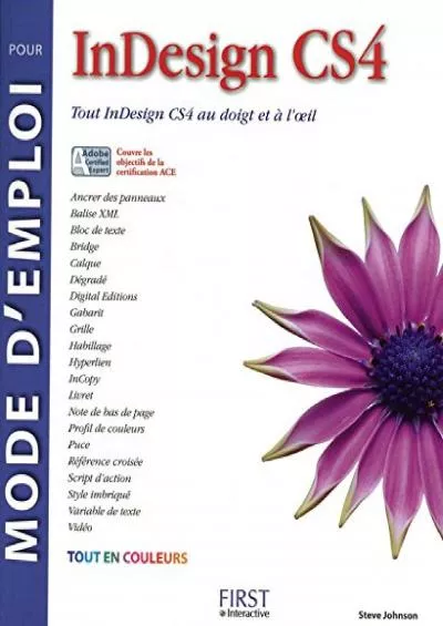 (BOOK)-Mode d\'emploi Indesign CS4 (French Edition)