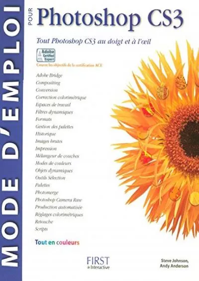 (BOOK)-Mode d\'emploi pour Photoshop CS3 (French Edition)