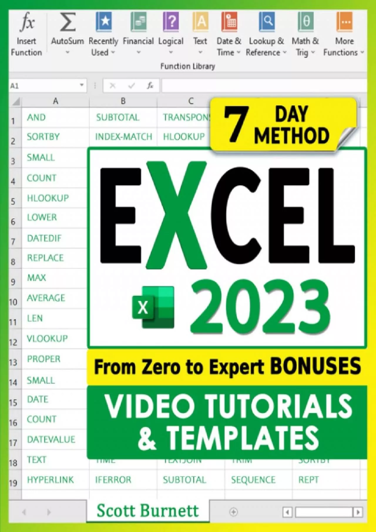 (EBOOK)-Excel 2023: The Most Exhaustive Guide to Master Excel Formulas & Functions. From