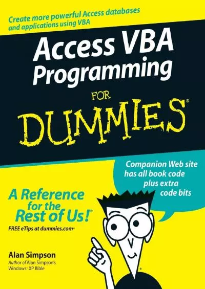 (DOWNLOAD)-Access VBA Programming For Dummies