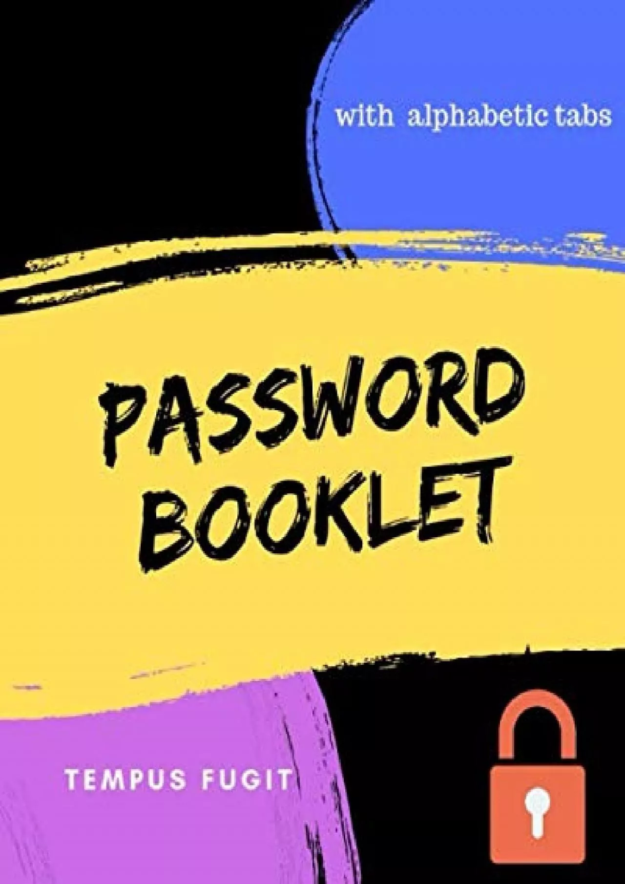[BEST]-Password Booklet with Alphabetic Tabs: Password Journal Book to Keep Username,
