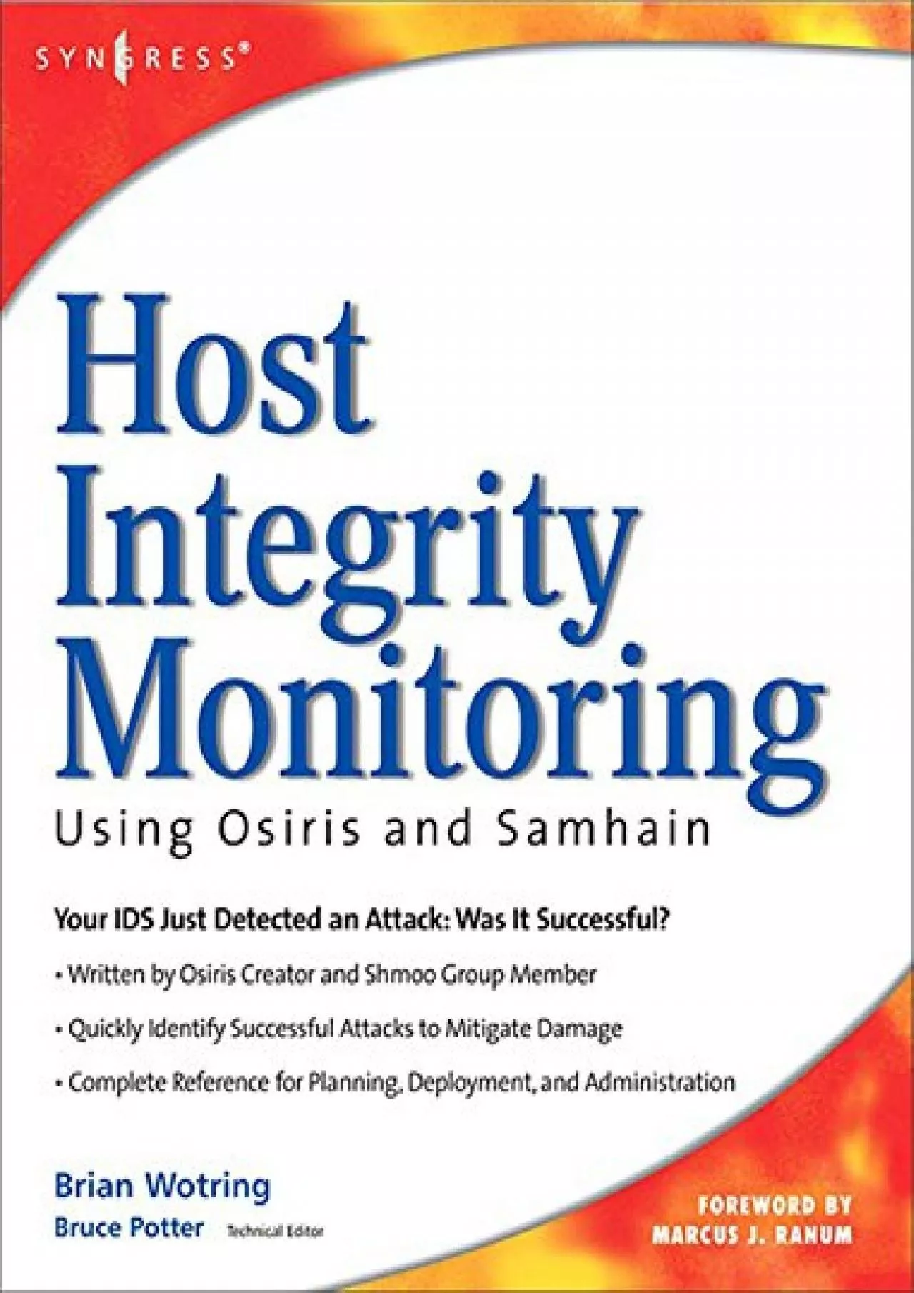 PDF-[READ]-Host Integrity Monitoring Using Osiris and Samhain