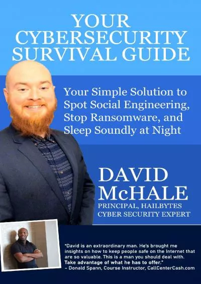 [eBOOK]-Your Cybersecurity Survival Guide: Your Simple Solution to Spot Social Engineering, Stop Ransomware, and Sleep Soundly at Night