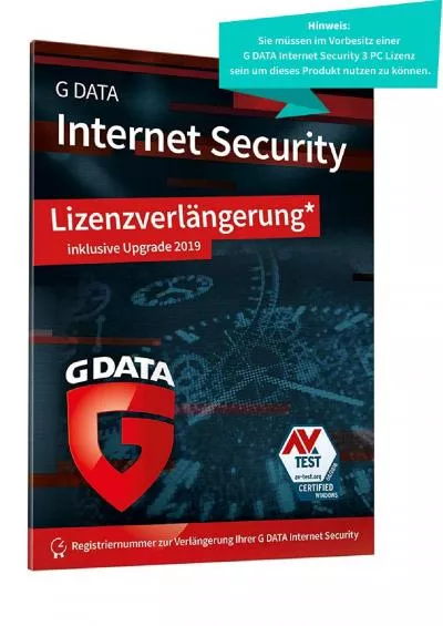 [READ]-G Data InternetSecurity 2019 UPG 3 PC