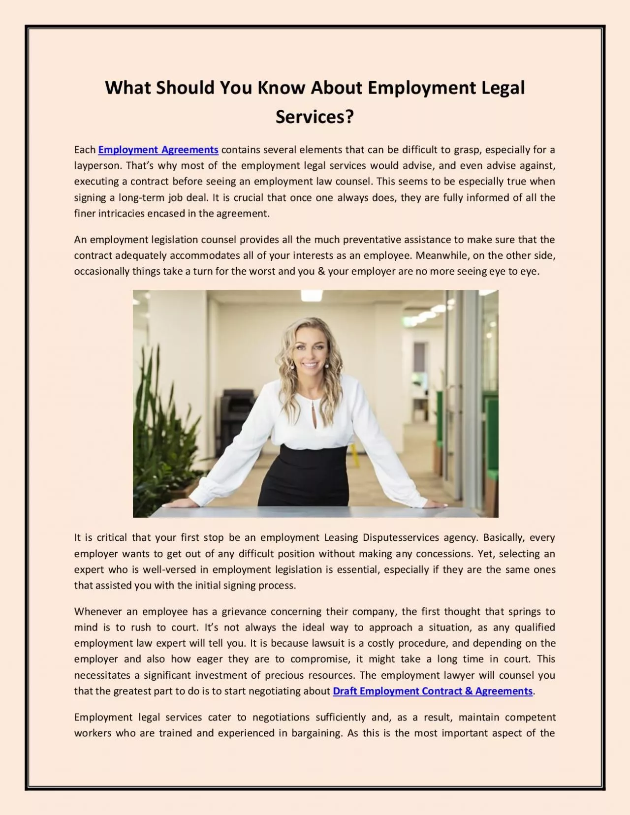 PDF-What Should You Know About Employment Legal Services?