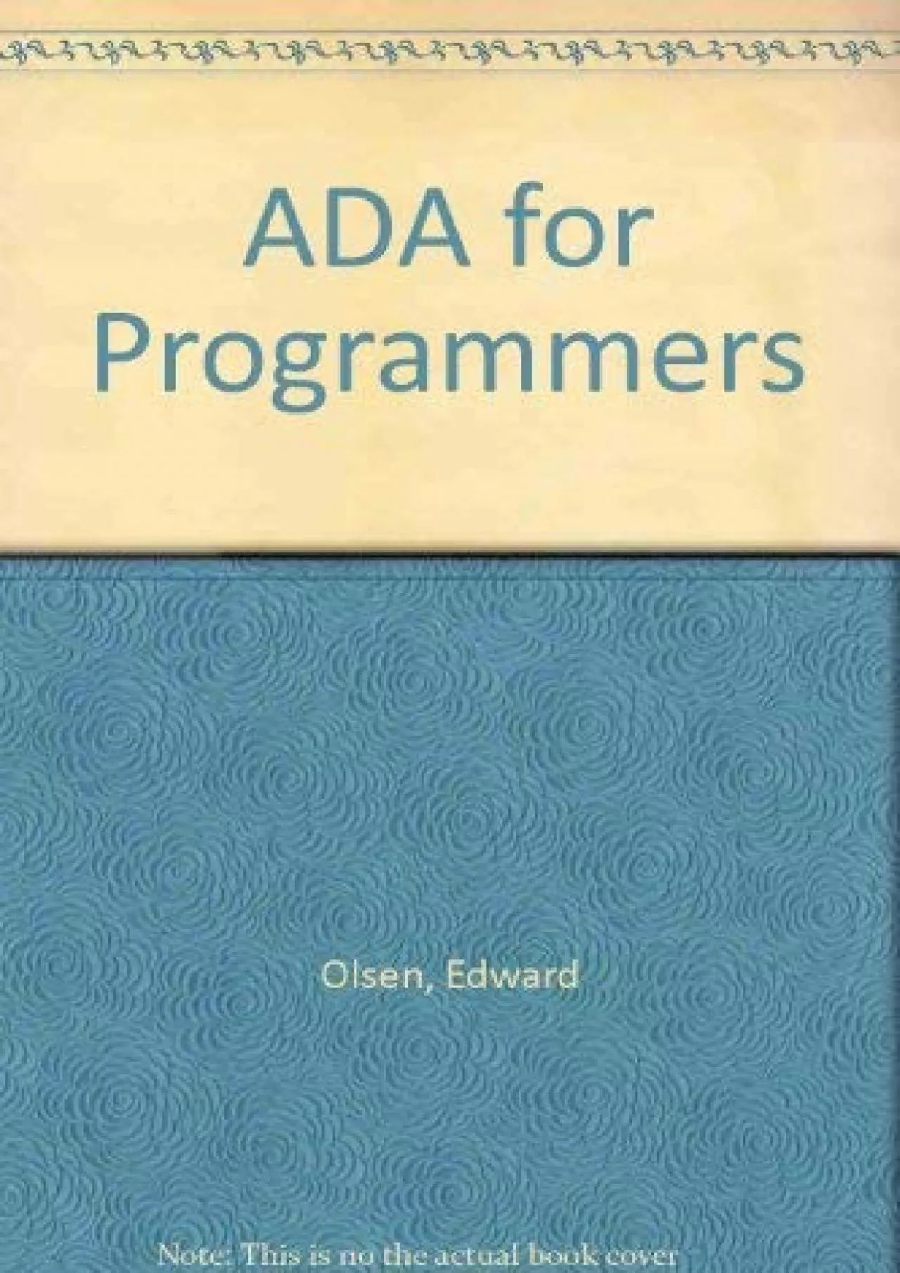 PDF-[BEST]-Ada for Programmers