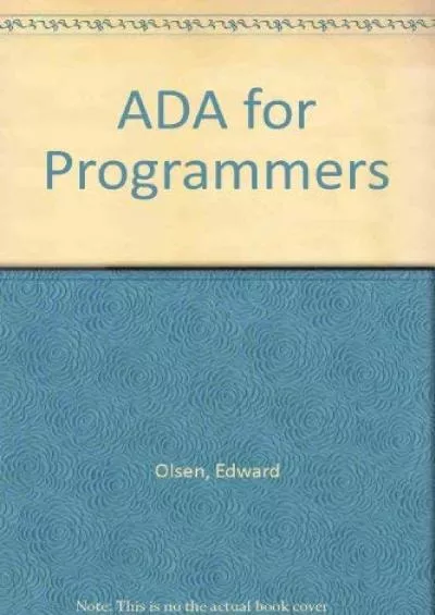 [BEST]-Ada for Programmers