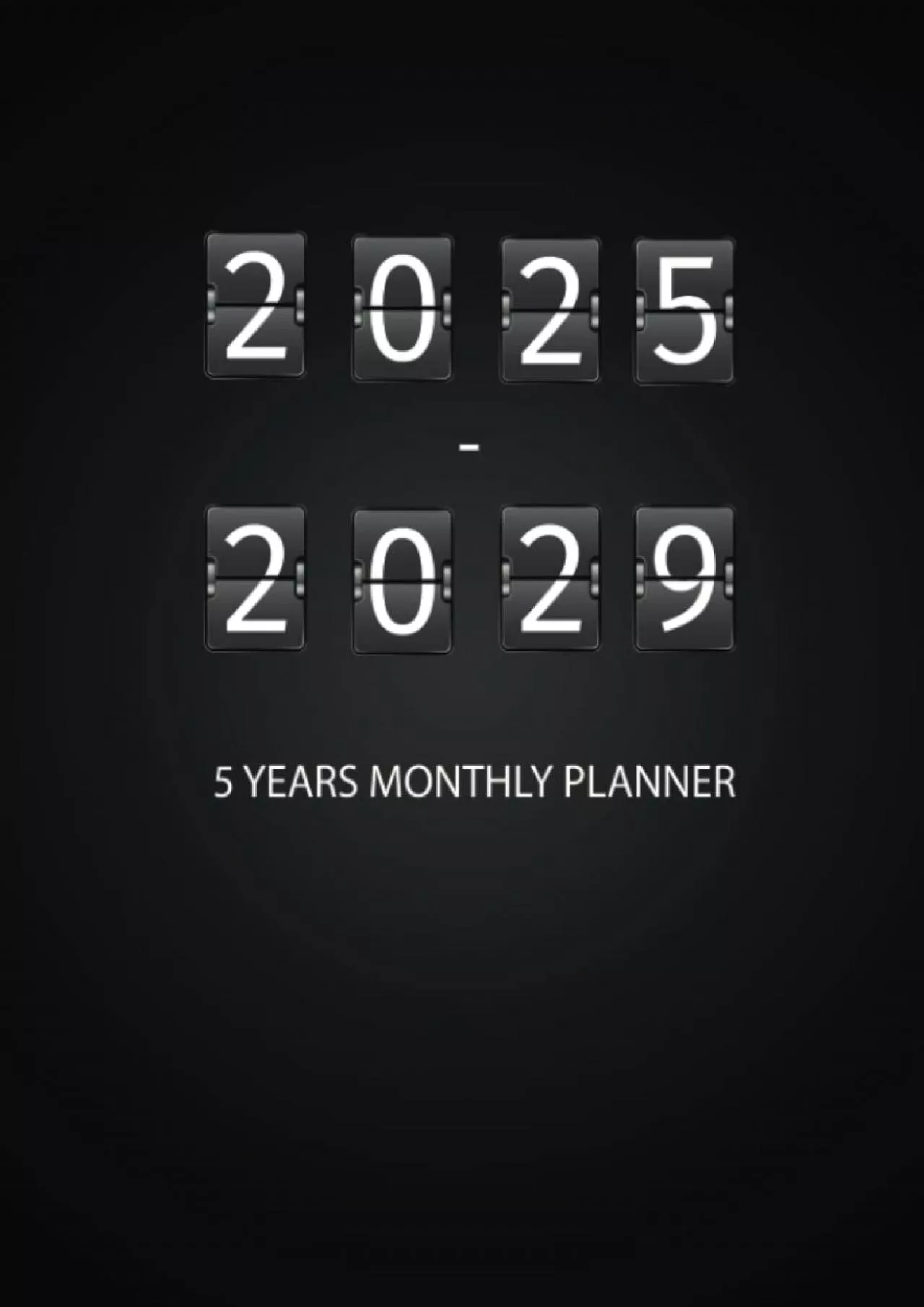 [READ]-2025-2029 Five Year Planner HARDCOVER: 60 Months Calendar, 5 Year Appointment Calendar,