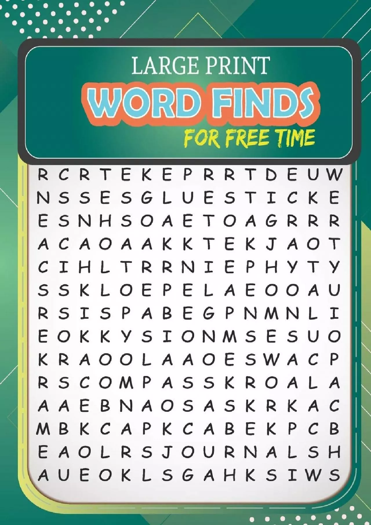 PDF-[DOWLOAD]-Large Print Word-Finds For Free Time: Word Search Puzzles Books Train Your Brain,