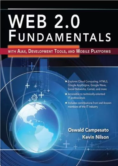 [FREE]-Web 2.0 Fundamentals: With AJAX, Development Tools, and Mobile Platforms