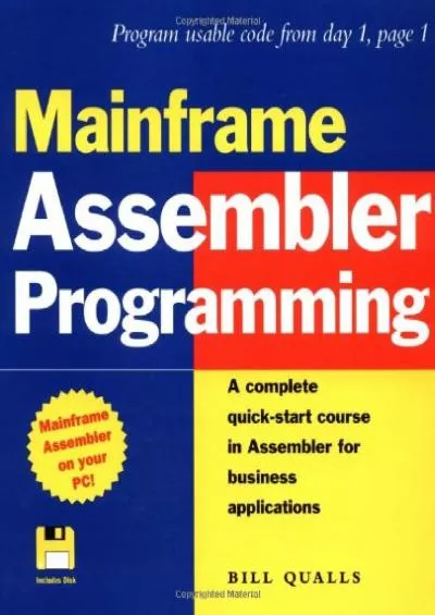 [eBOOK]-Mainframe Assembler Programming