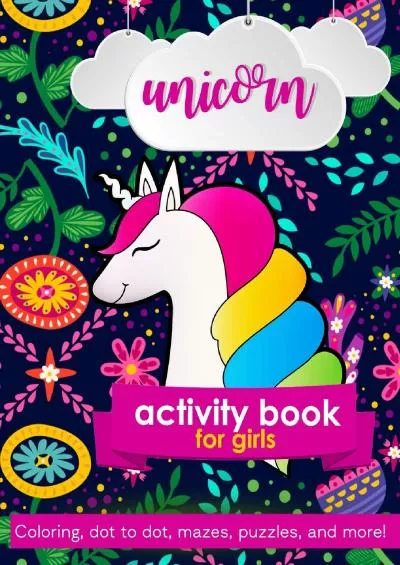 [eBOOK]-Unicorn Activity Book: For Girls