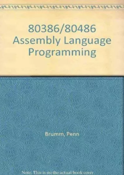 [FREE]-80386/80486 Assembly Language Programming