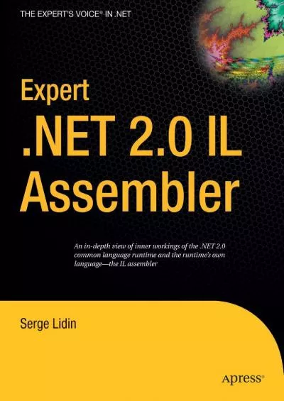 [READ]-Expert .NET 2.0 IL Assembler