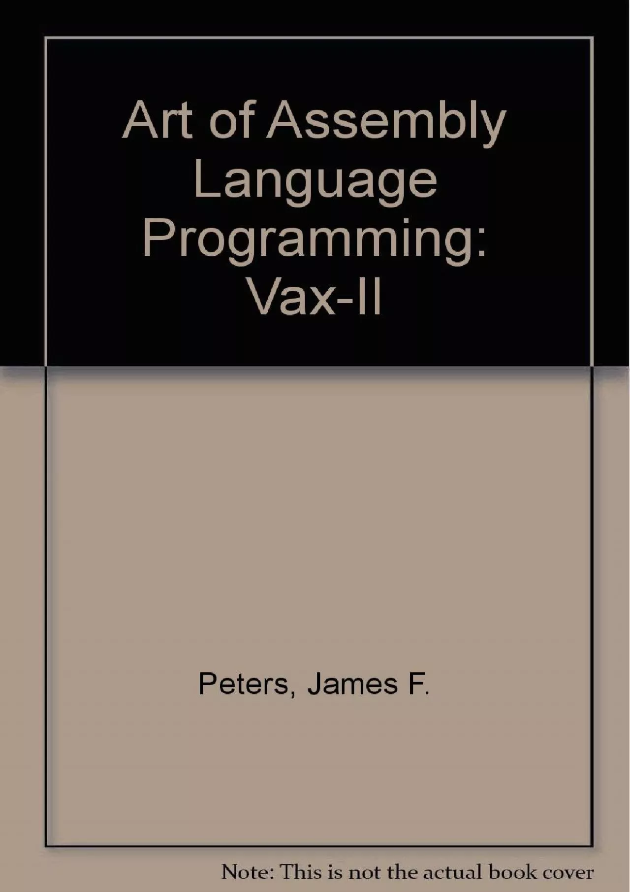 [eBOOK]-The Art of Assembly Language Programming, Vax-11