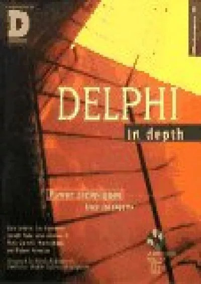 [FREE]-Delphi in Depth