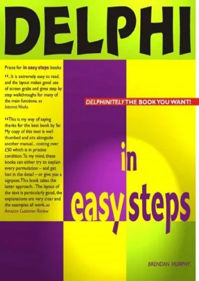 [READING BOOK]-Delphi in Easy Steps